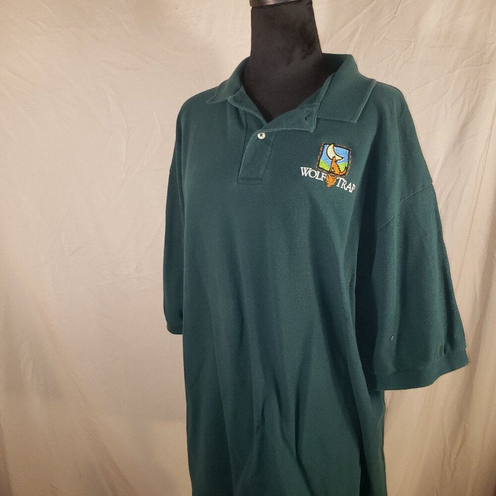 Outer Banks Wolf Trap 2X Green Polo